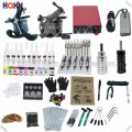 Nouveau style 2 Tattoo Machine Guns Tattoo Kit 20 couleurs tatouage Encre